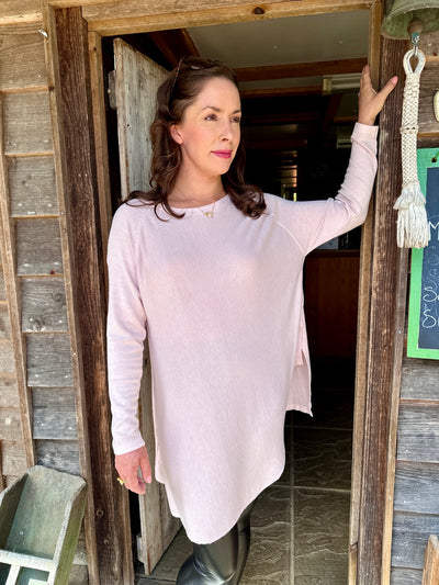 Katie Jumper in Blush Pink