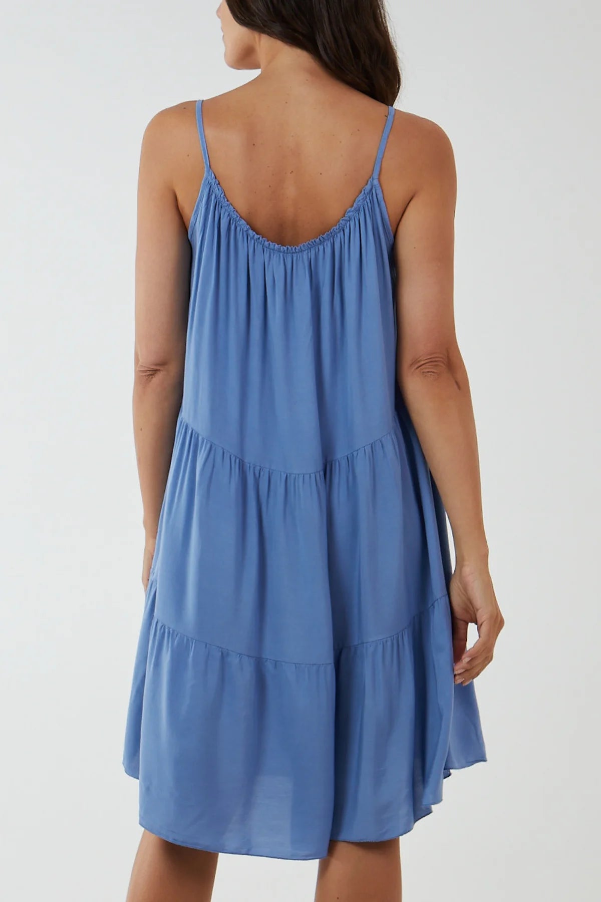 Georgie Sundress in Cornflower Blue