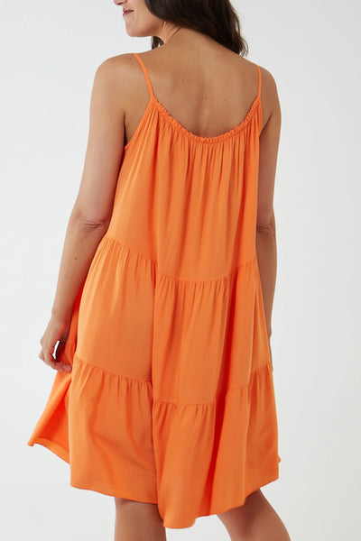 Georgie Sundress in Tangerine