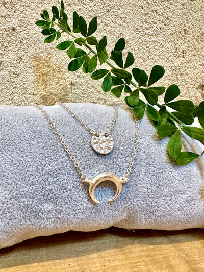 Luna Necklace in Silver
