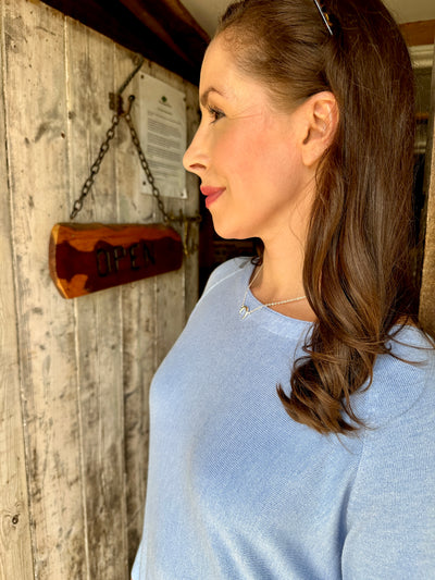 Katie Jumper in Cornflower Blue