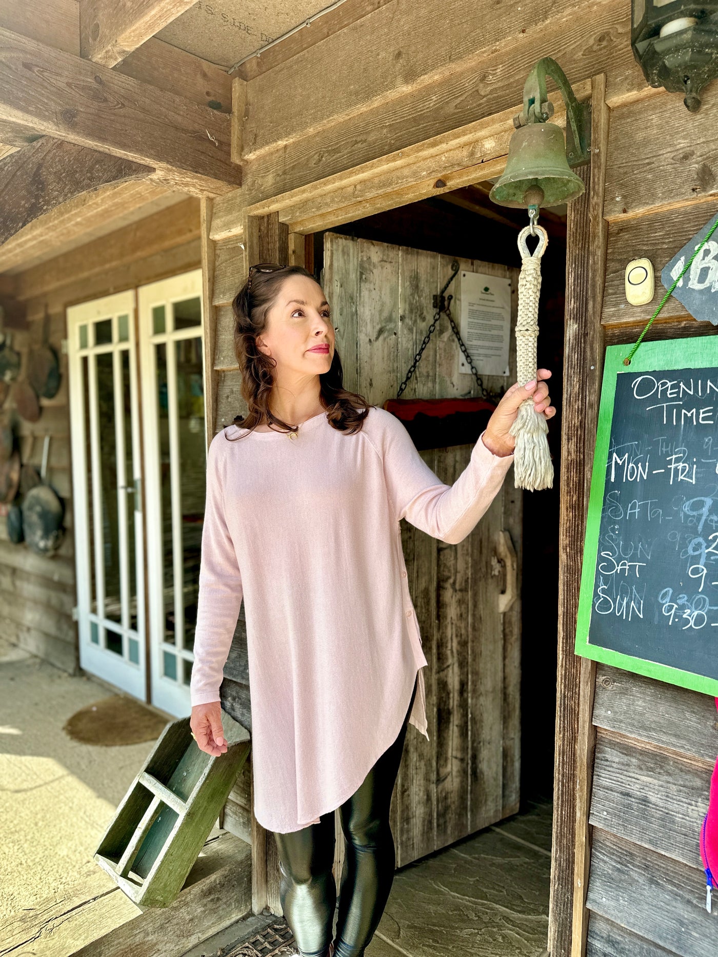 Katie Jumper in Blush Pink