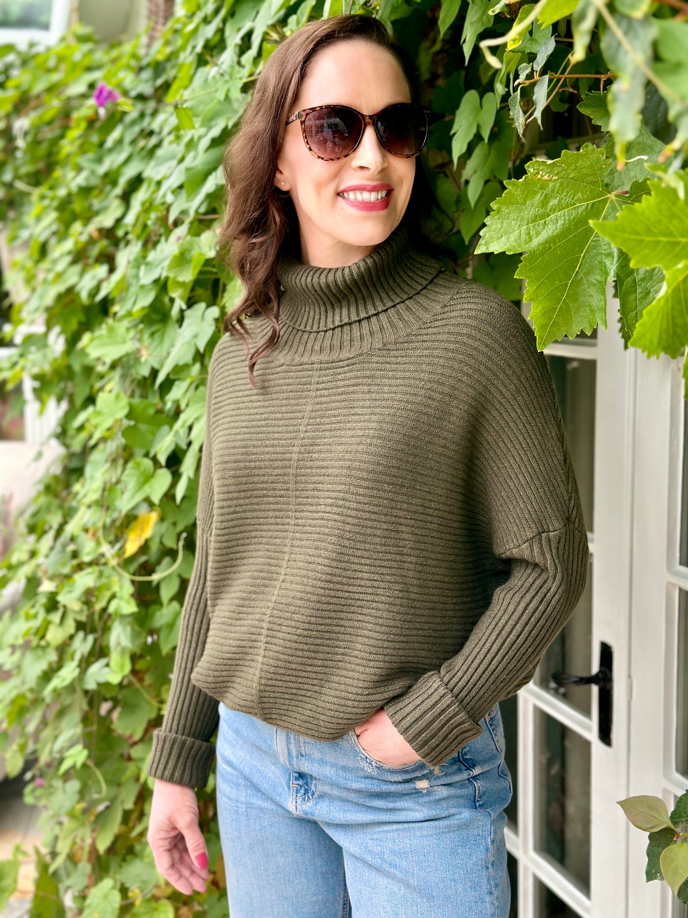 Lucy Jumper in Khaki