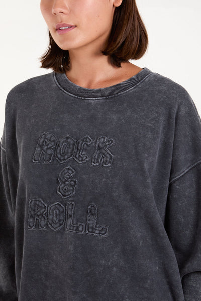 Rock & Roll Oversized Sweatshirt