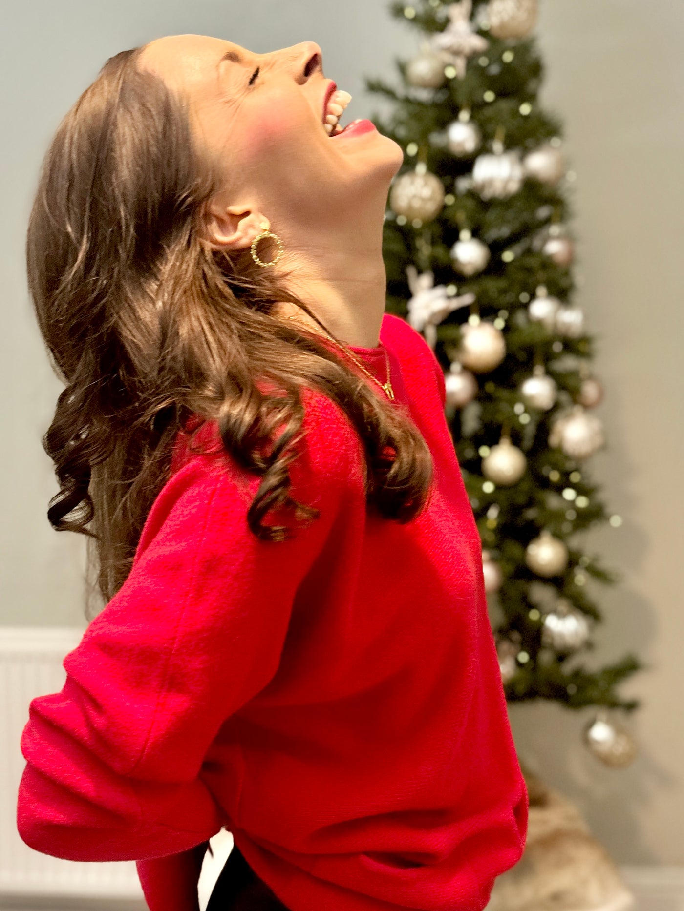 Ellie Jumper in Red