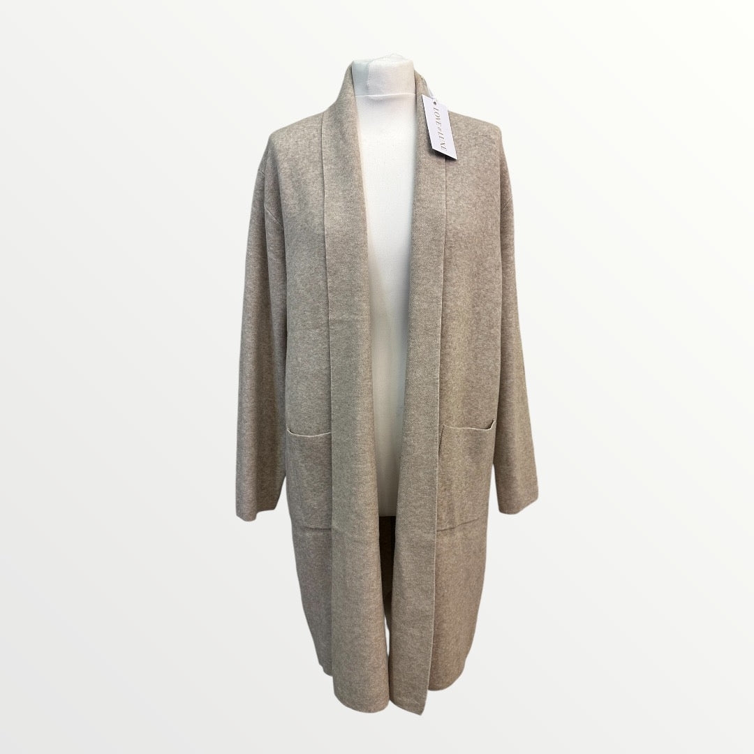 Long line Pocket Cardigan