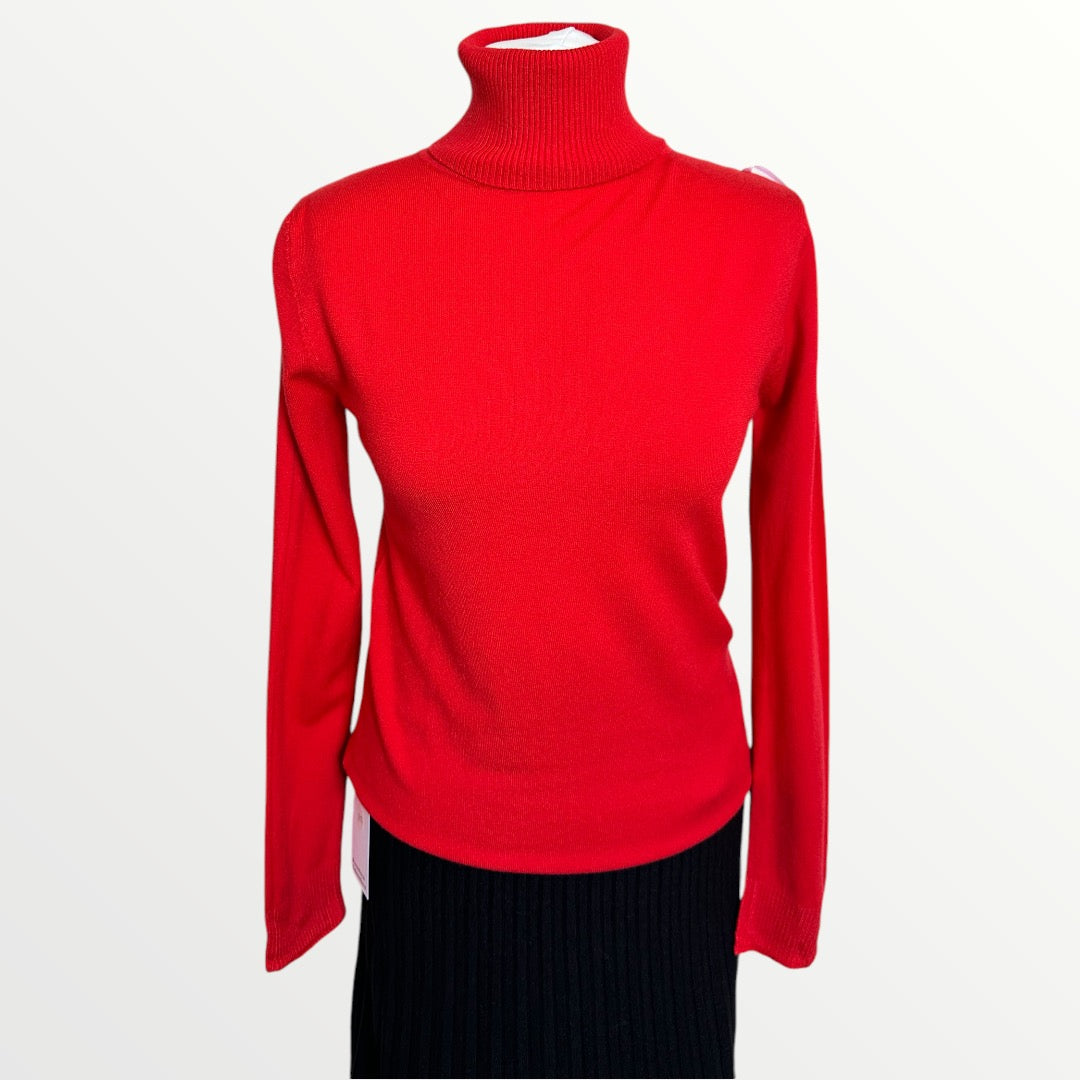 Super Soft Knitted Polo Neck