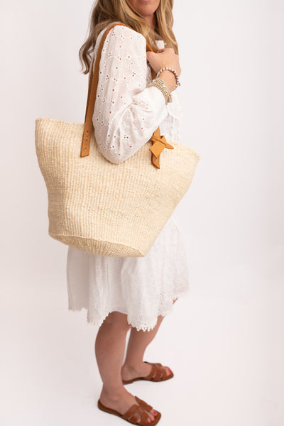 Thea Woven Tote Bag