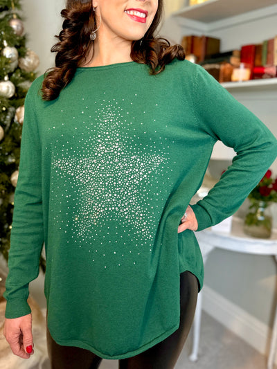 Estella Jumper in Green