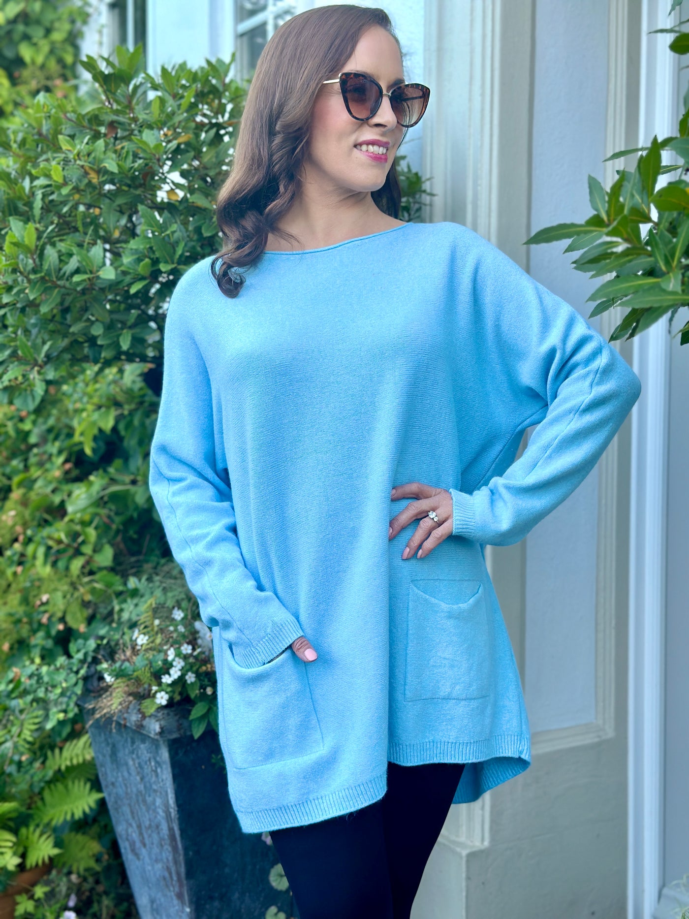 Ellie Jumper in Baby Blue