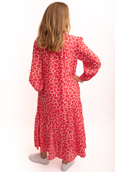 Tilly Dress Pink/Red