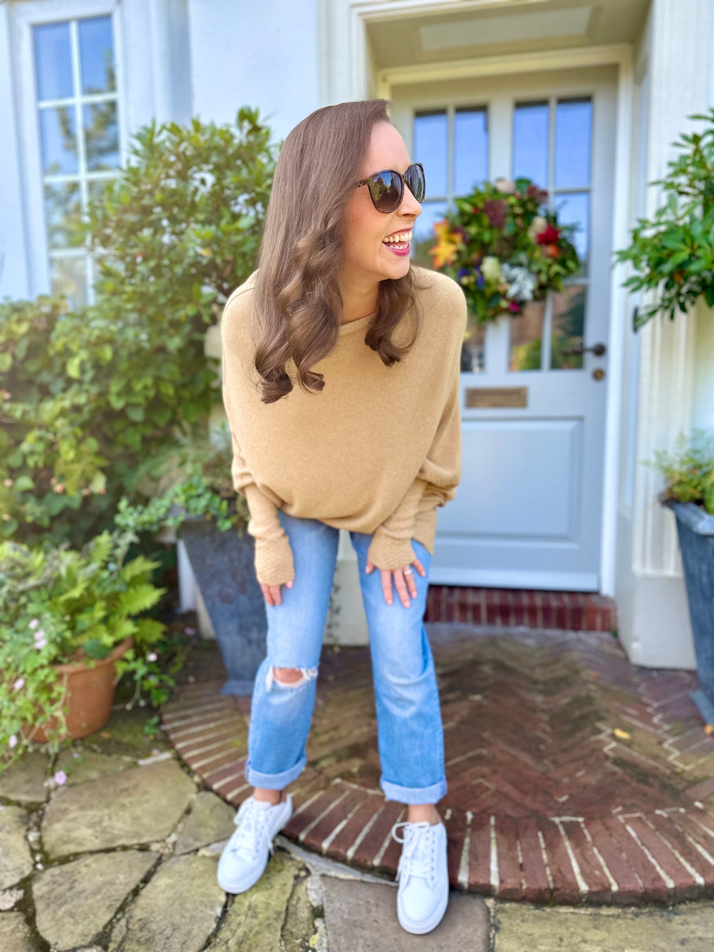 Lauren Jumper in Caramel