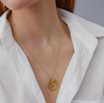 Harmonia Short Gold Coin Necklace