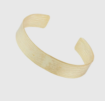 Bea Classic Brushed Gold Bangle