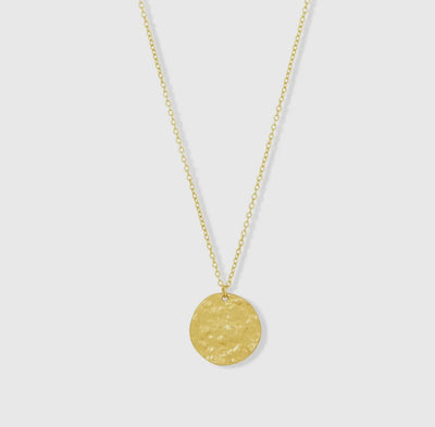 Harmonia Short Gold Coin Necklace