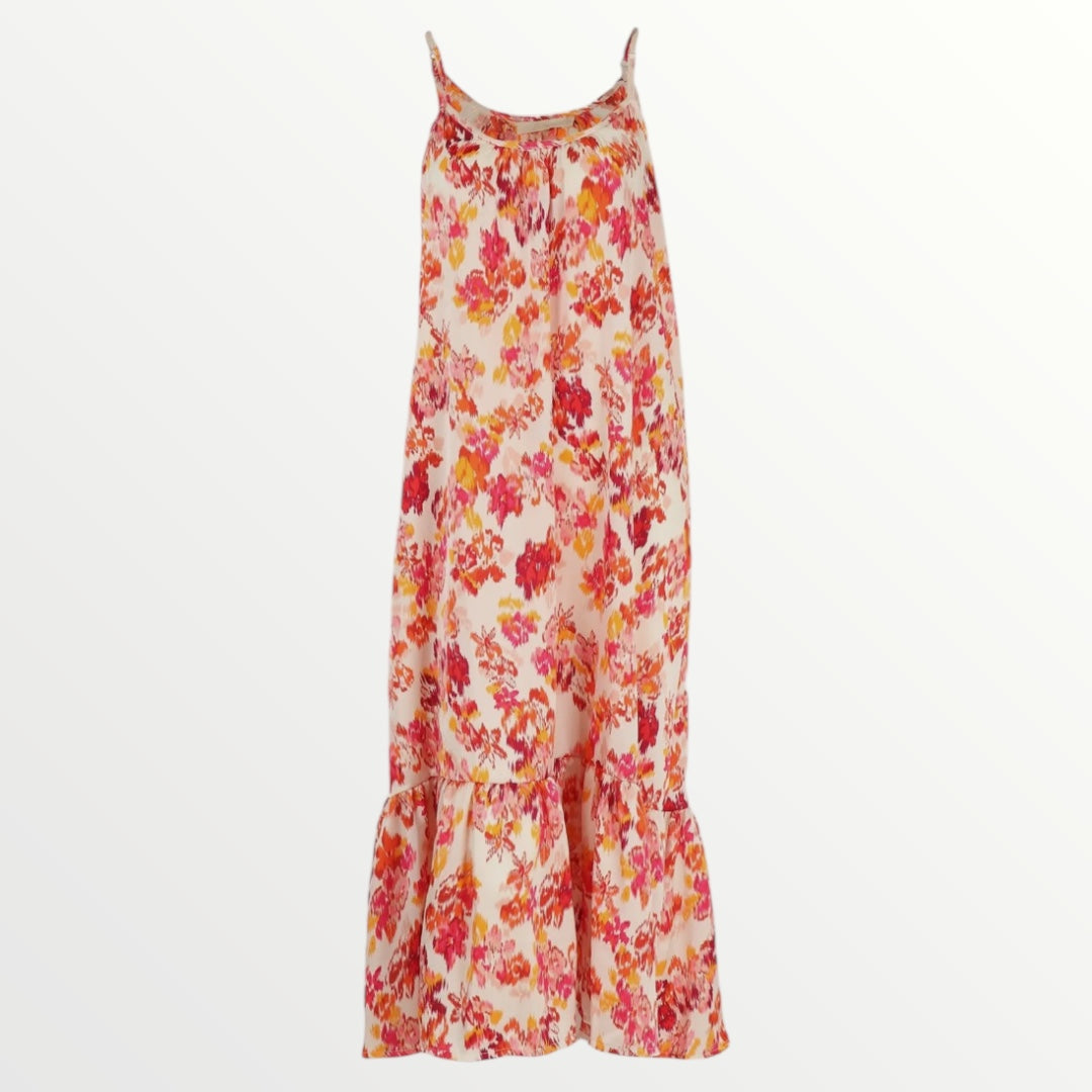 Lisa Silky Floral Sundress