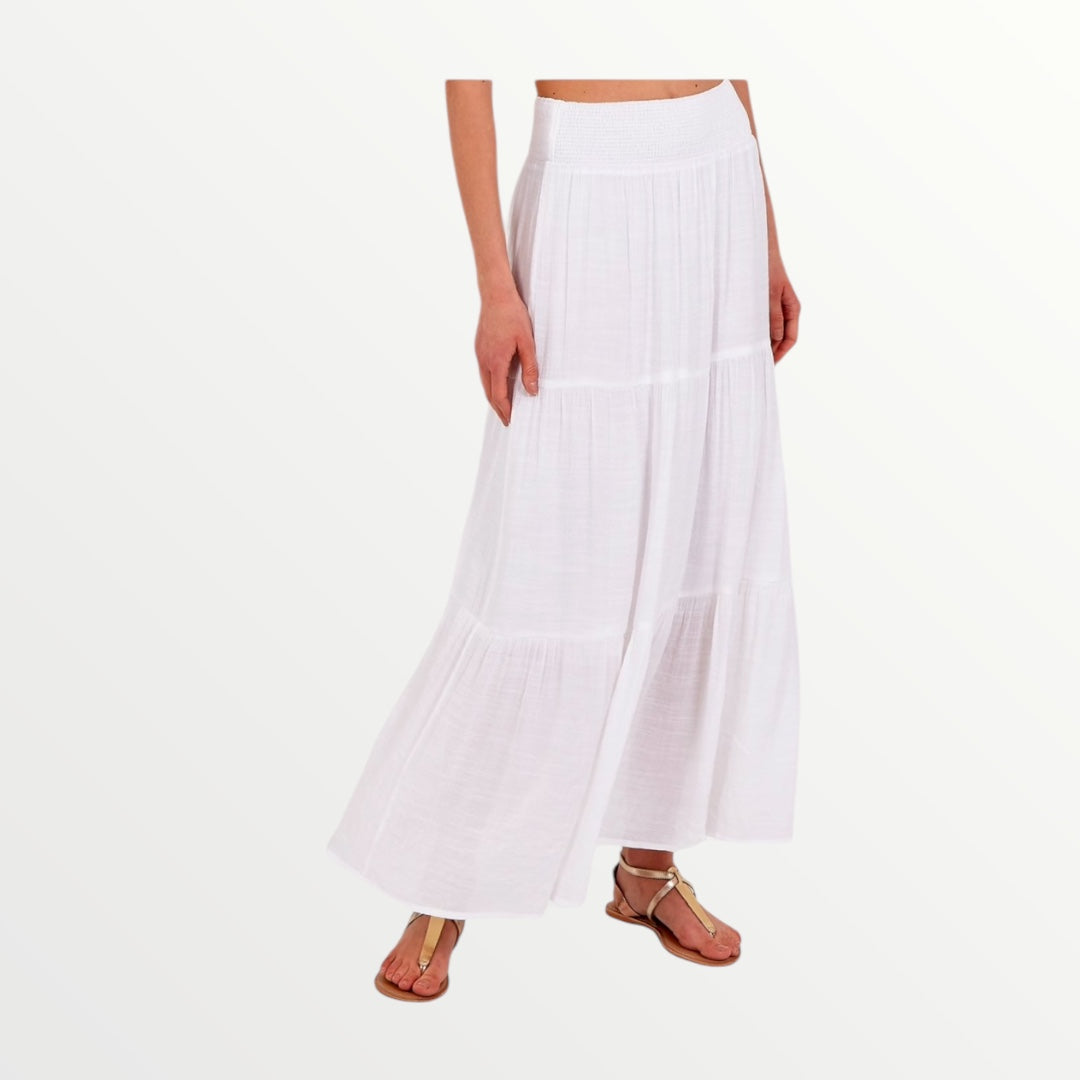 White Long Skirt