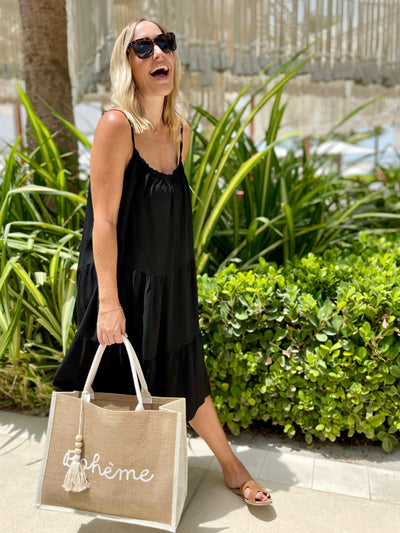 Georgie Sundress in Black