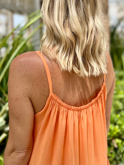 Georgie Sundress in Tangerine