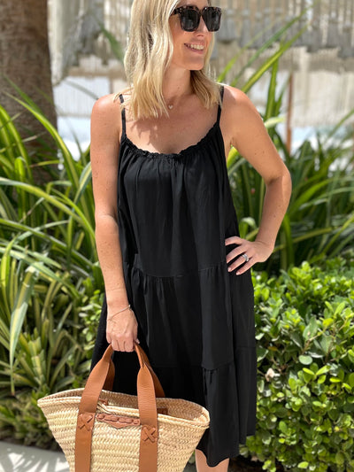 Georgie Sundress in Black