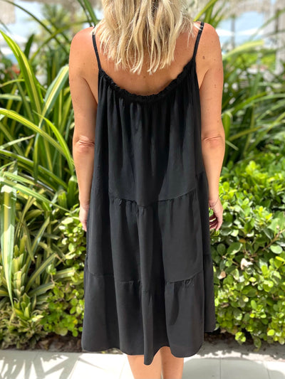 Georgie Sundress in Black