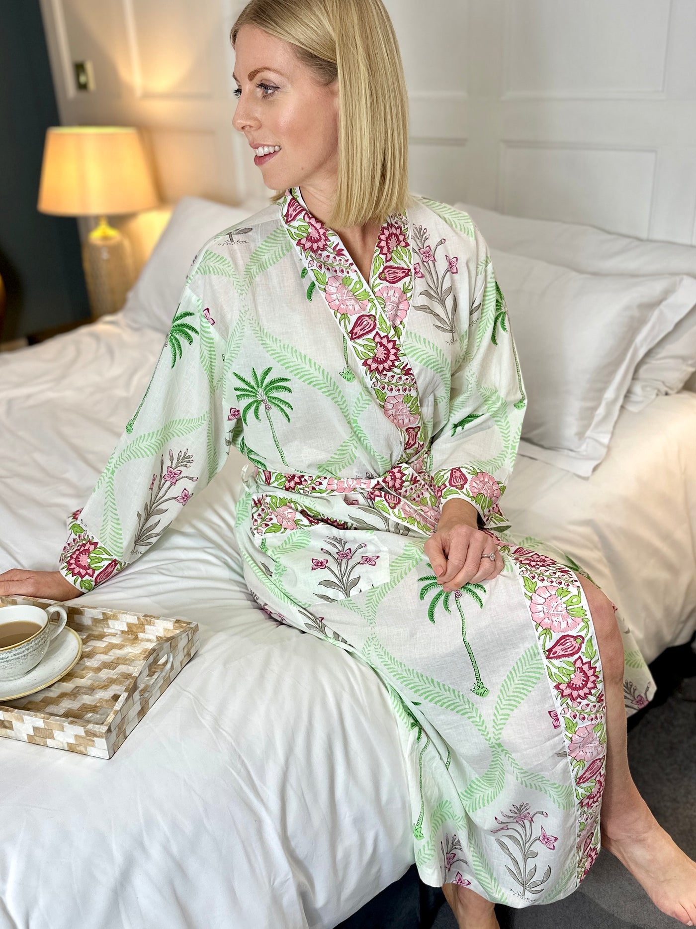 Tropical Palm Pyjama Set