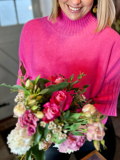 Jemima Jumper in Cerise